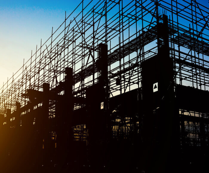 Construction Site silhouettes